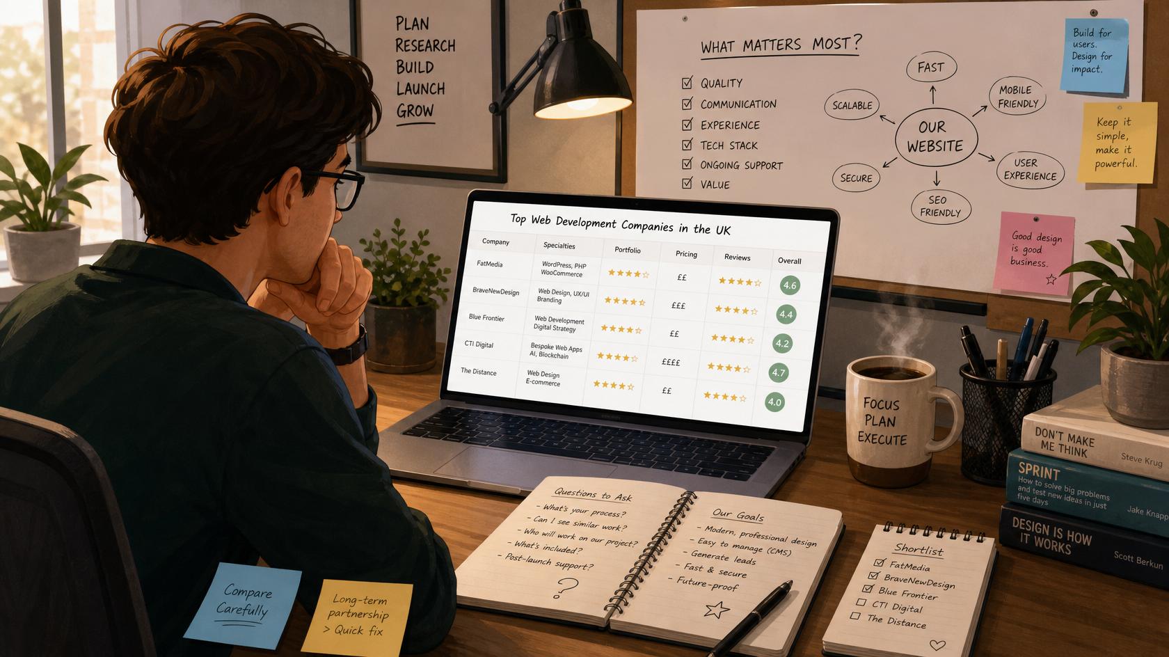 How to Choose a Web Development Company in the UK