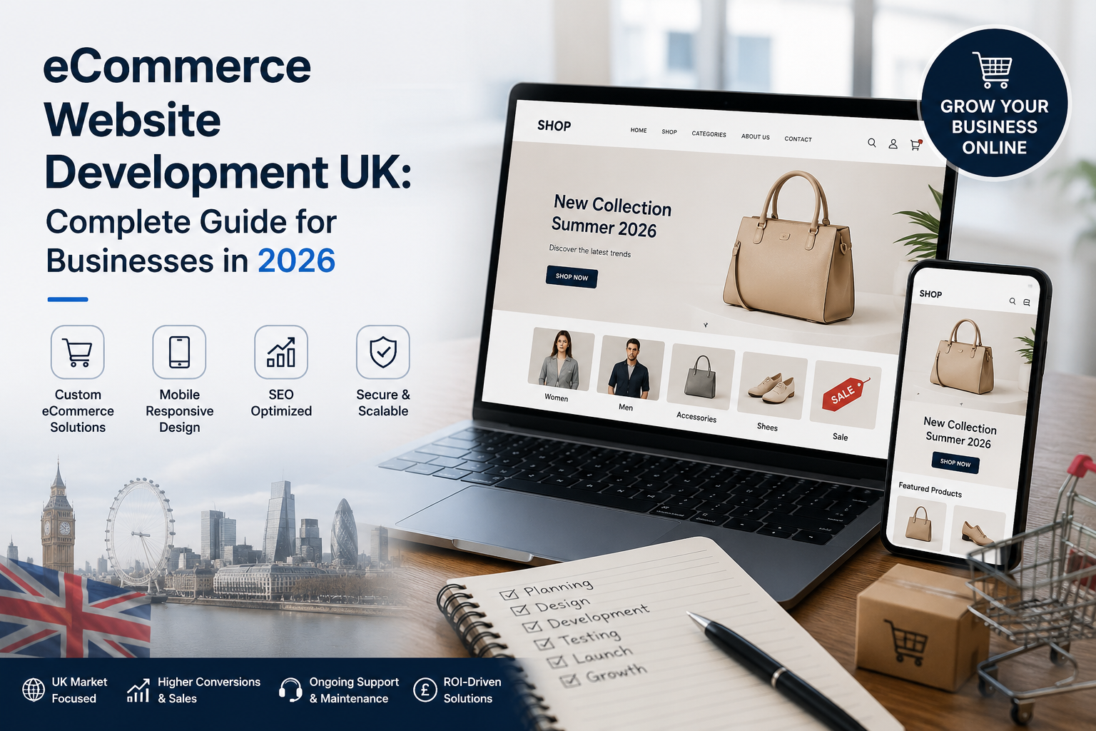 eCommerce Website Development UK: Complete Guide for Businesses in 2026