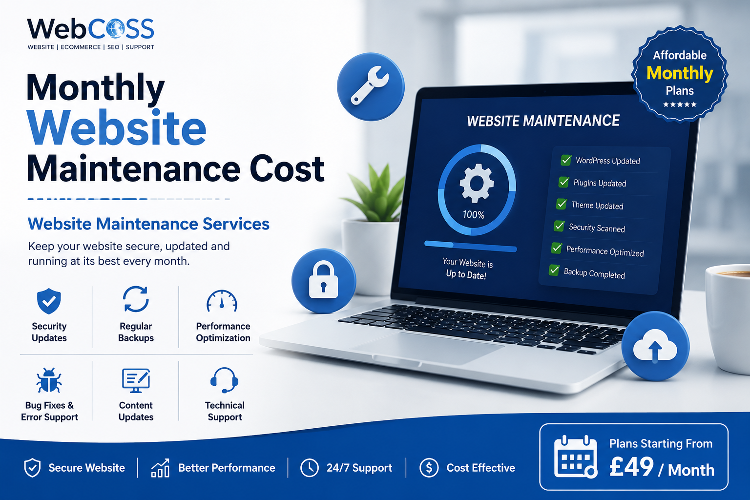 Monthly Website Maintenance Cost: Complete Guide to Website Maintenance Services