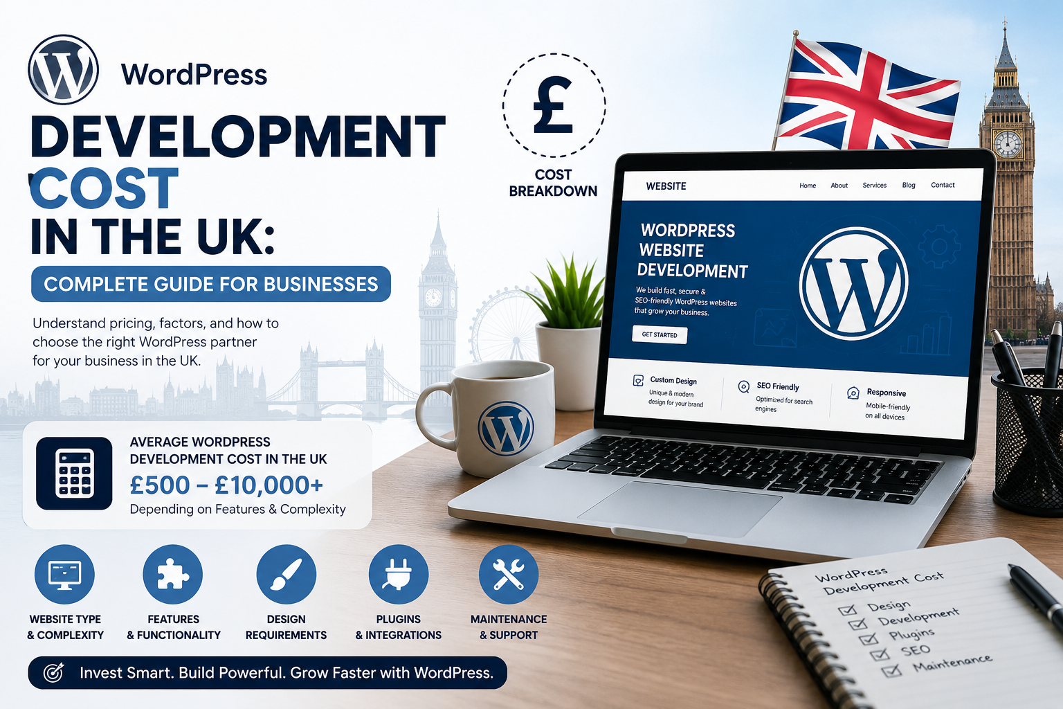 WordPress Development Cost in the UK: Complete Guide for Businesses