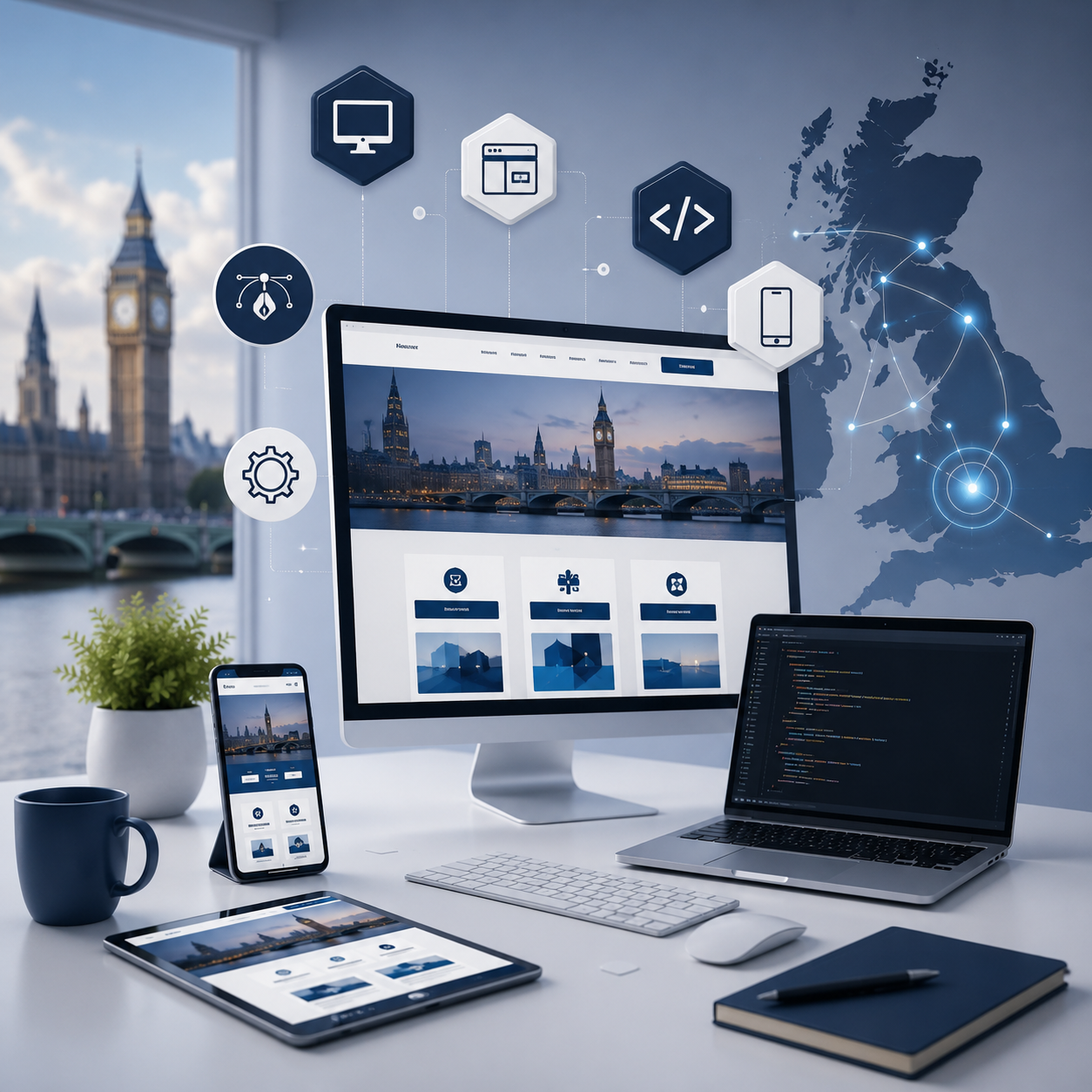 WebCOSS website and digital services in United Kingdom