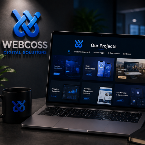 WebCOSS website design and web application portfolio