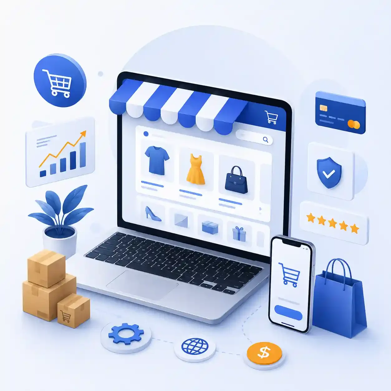 E-commerce Website Development by WebCOSS